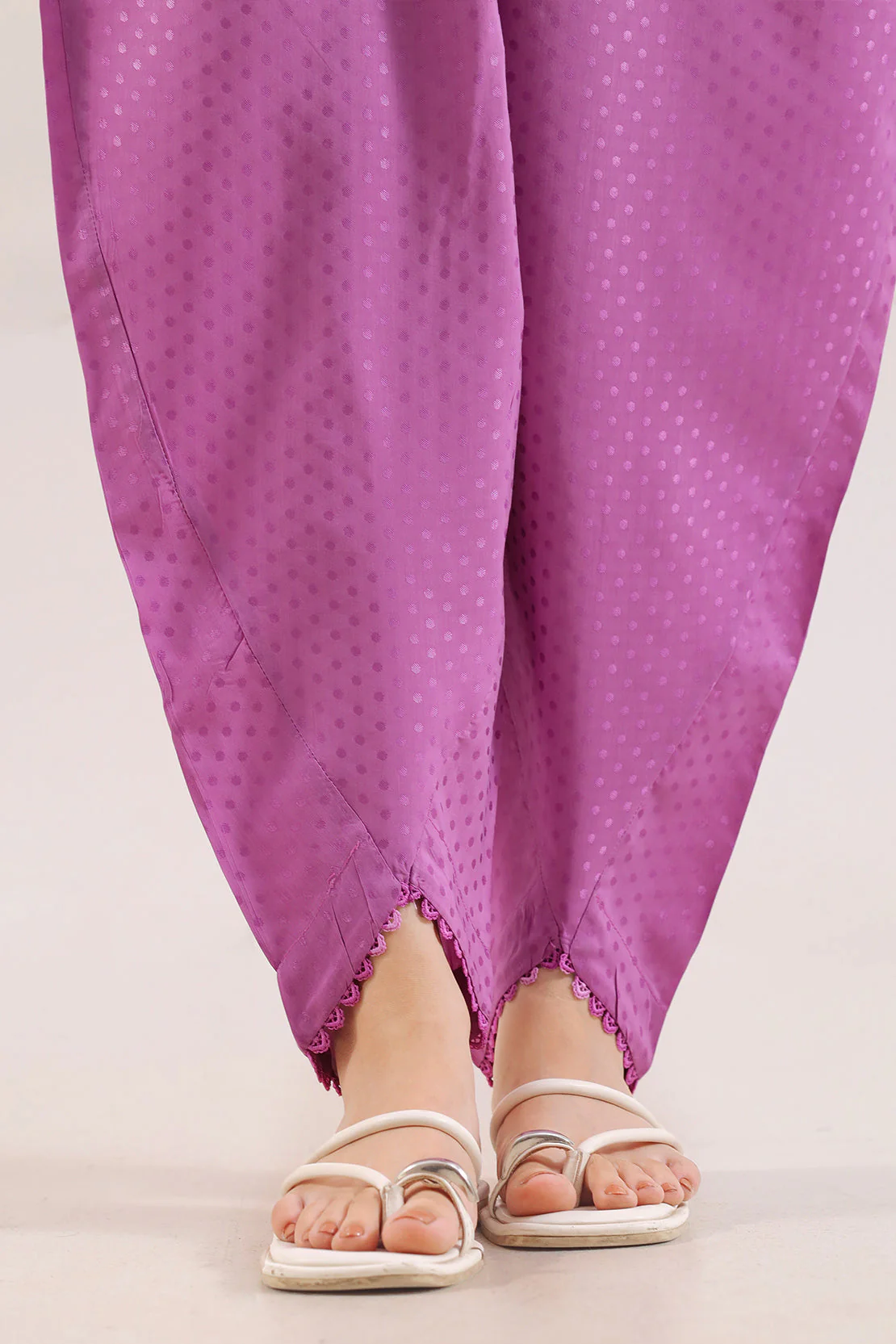 Self Jacquard Pant
