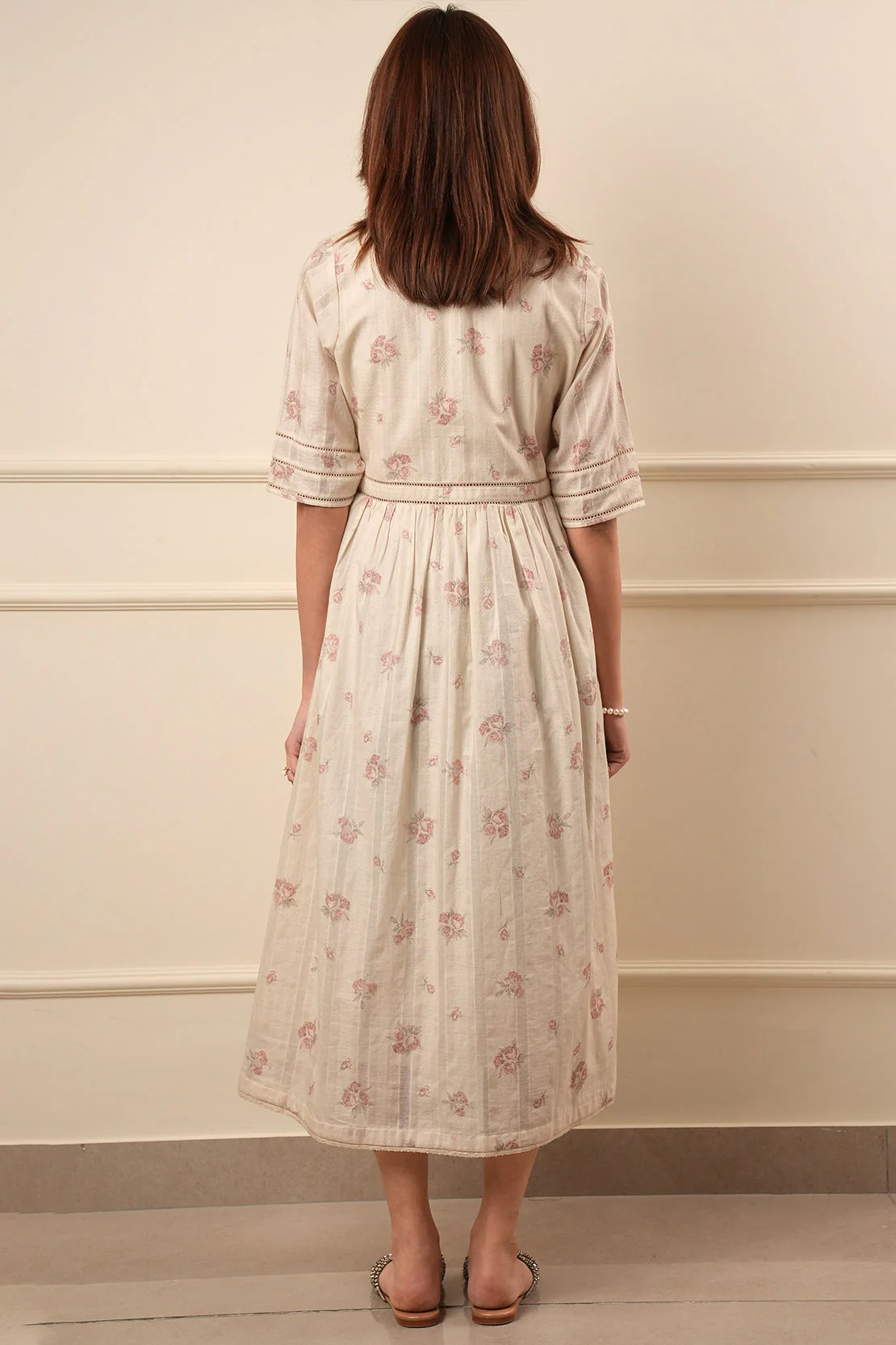 Self Jacquard Stitched Shirt - Image 4