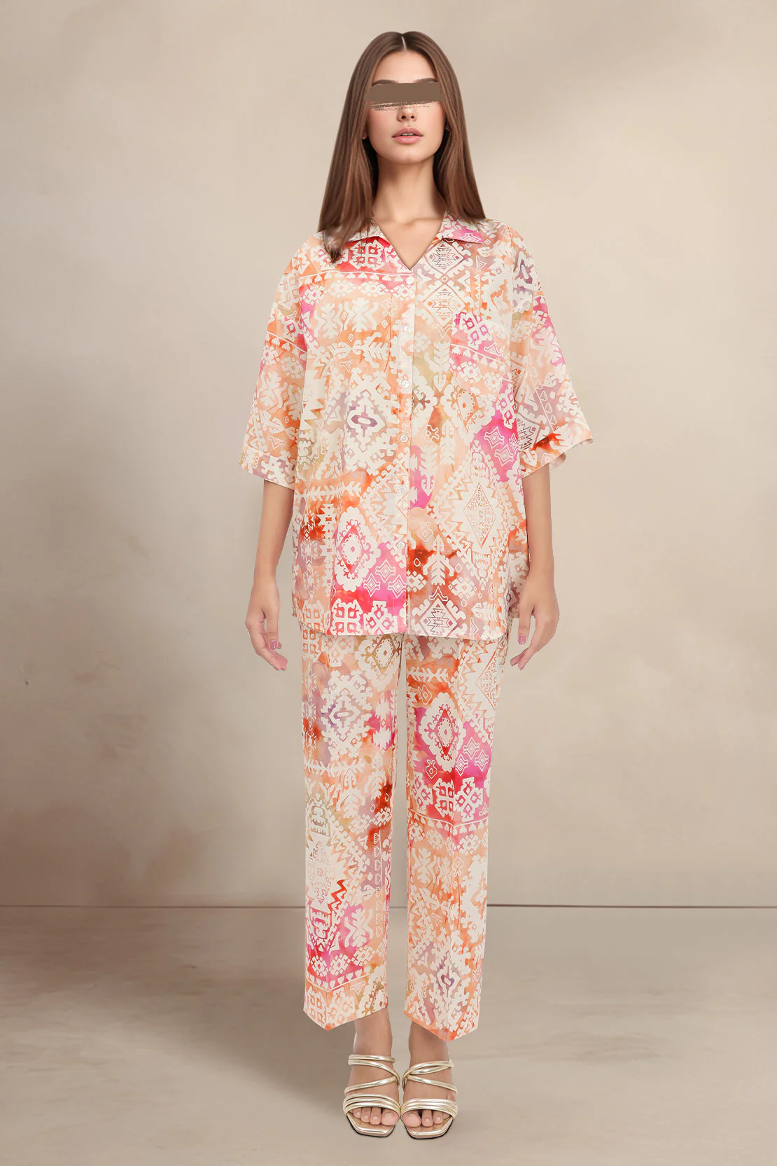 Stitched Self Jacquard 2 Piece (Shirt/Trouser)