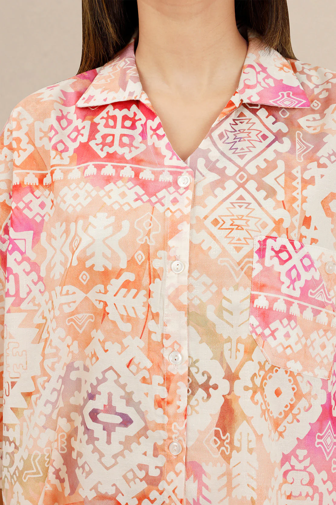 Stitched Self Jacquard 2 Piece (Shirt/Trouser) - Image 4