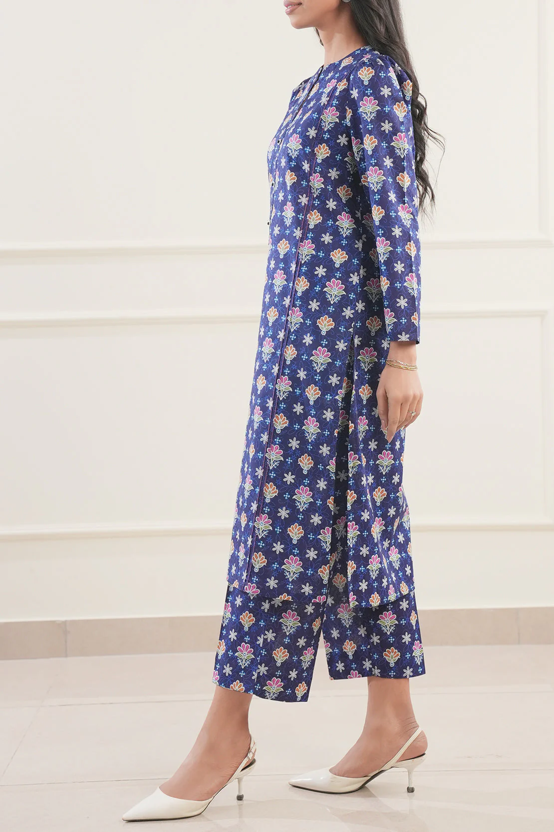 Slub Cotton Stitched Shirt - Image 2