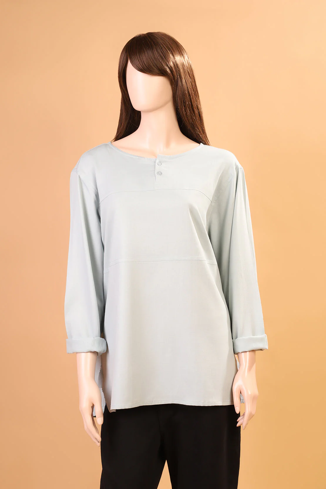 Smart Unisex Soft Textured Stitched Shirt
