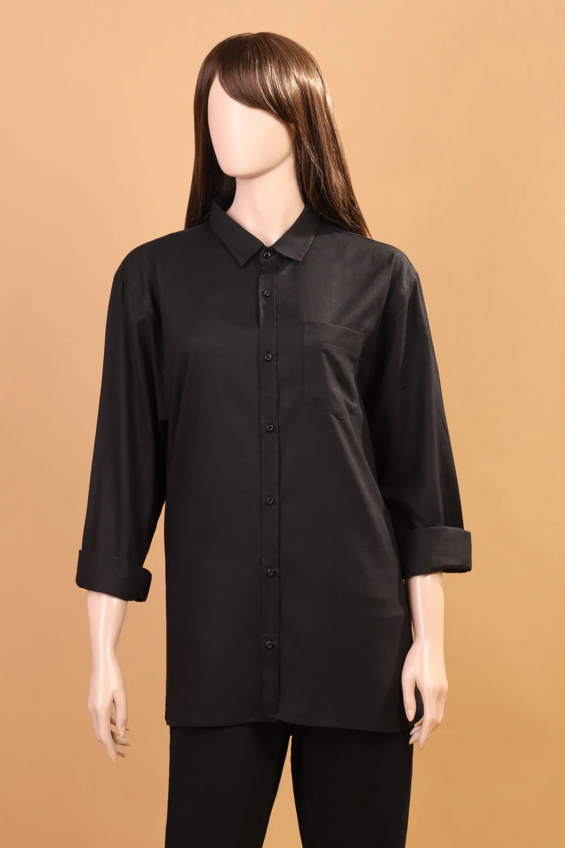 Smart Unisex Soft Textured Stitched Shirt - Image 2