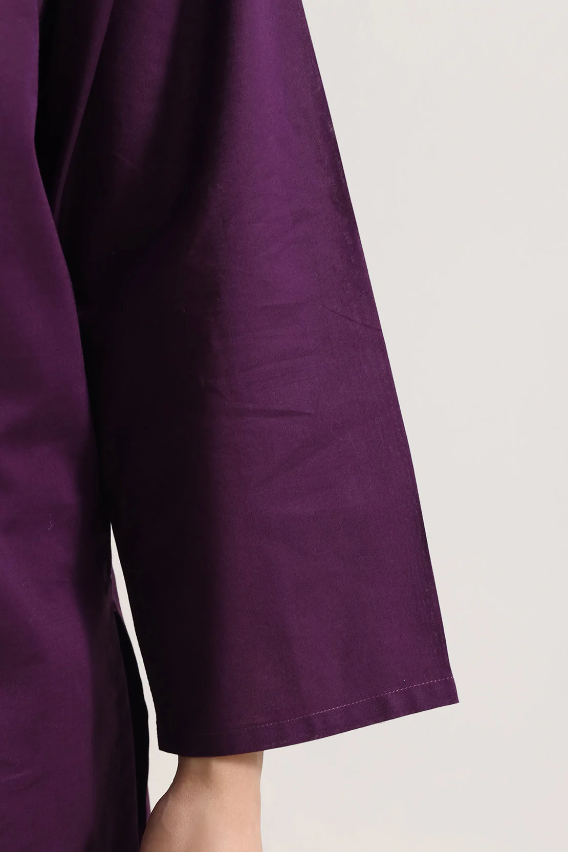 Solid Cambric Stitched 2 Piece (Shirt/Trouser) - Image 5