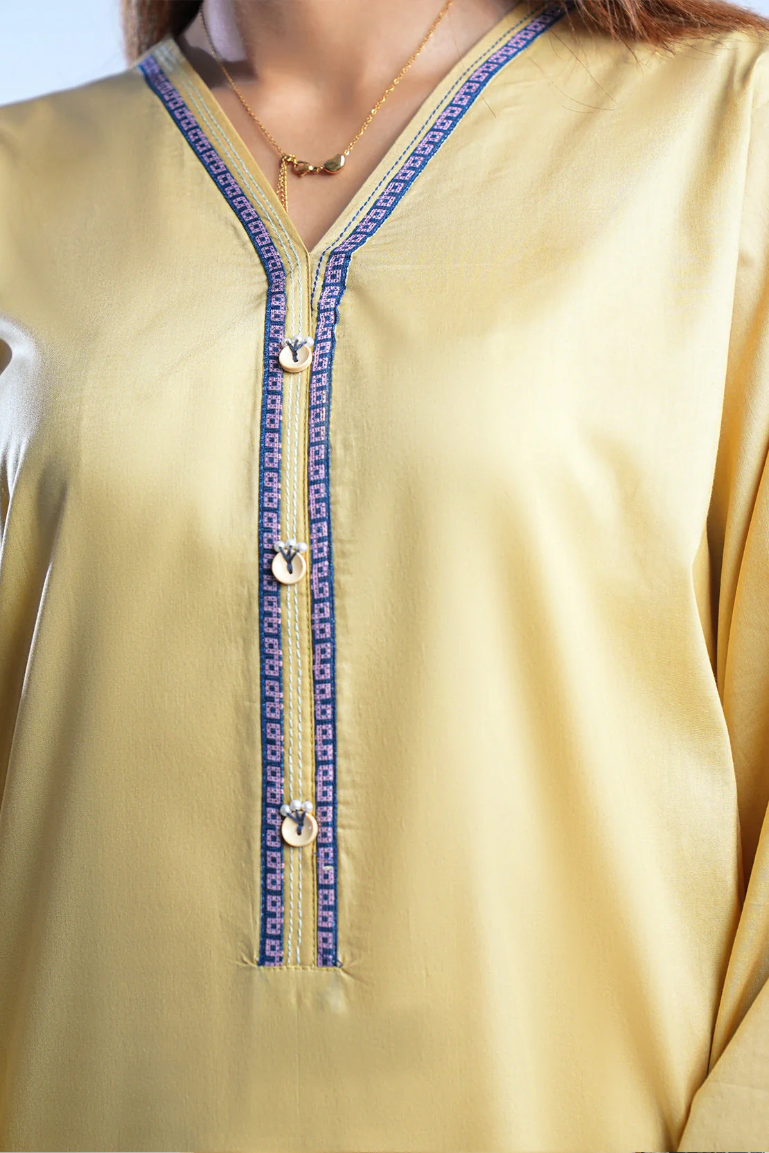 Solid Cambric Stitched 3 Piece - Image 6