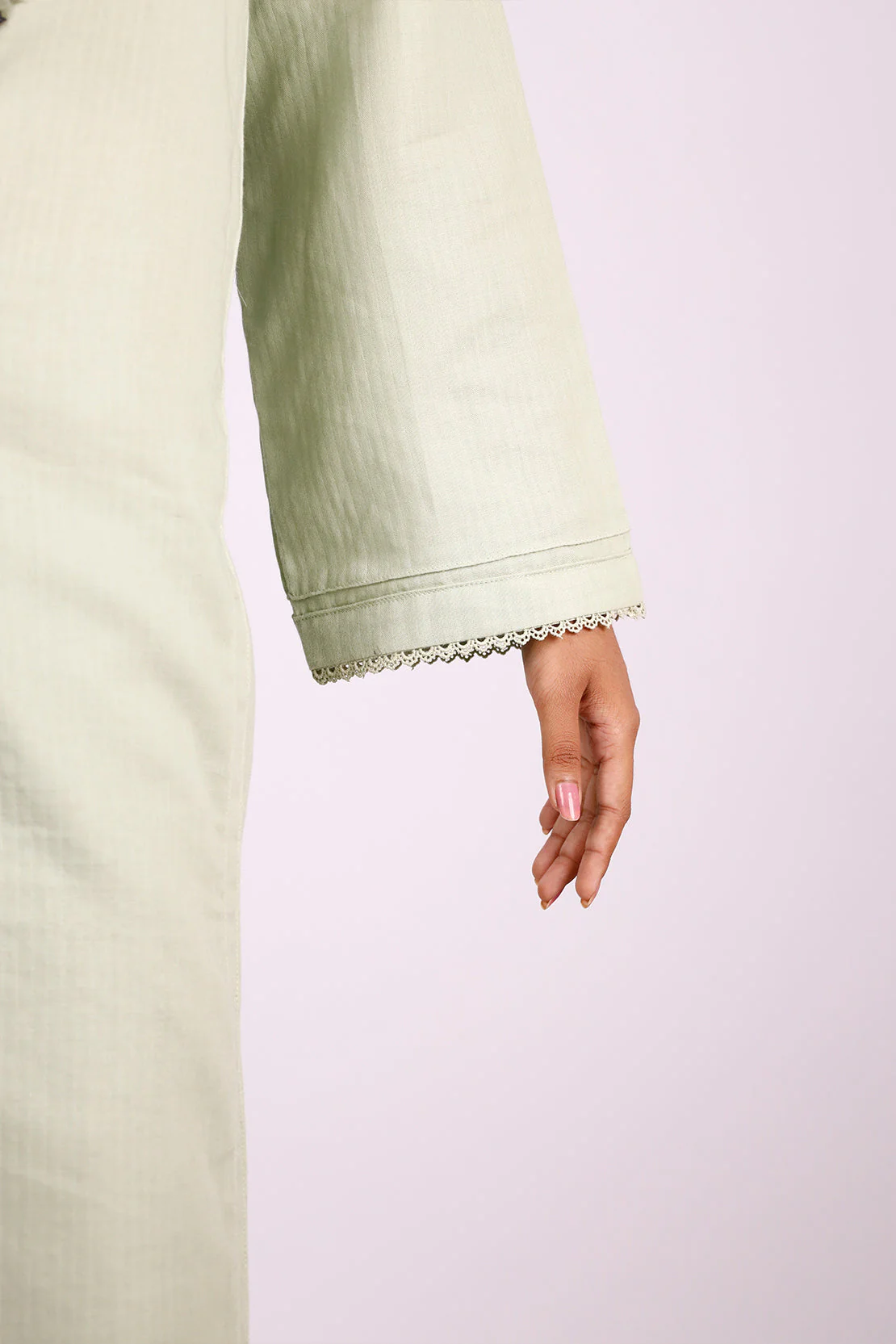 Solid Cotton Stitched 2 Piece (Shirt/Trouser) - Image 5