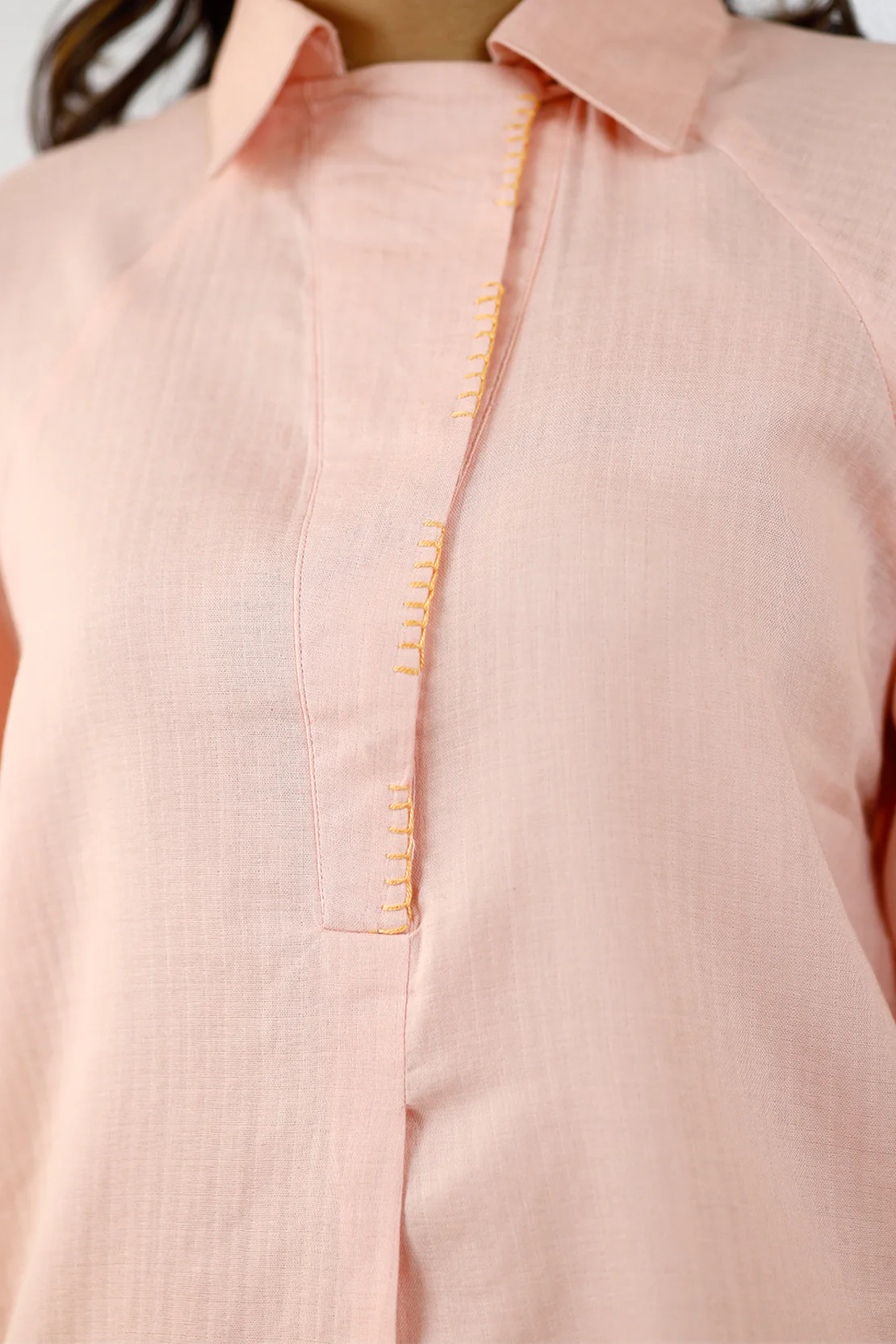Solid Cotton Stitched 2 Piece (Shirt/Trouser) - Image 3