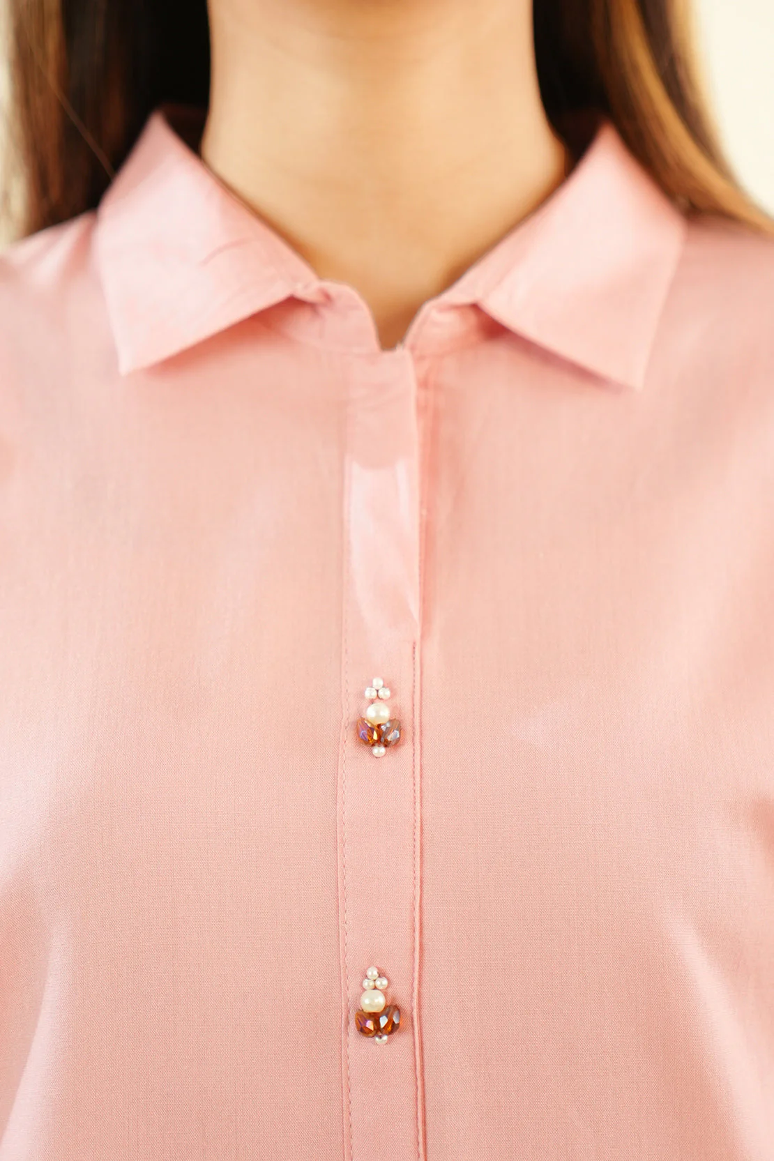 Solid Cotton Stitched 2 Piece (Shirt/Trouser) - Image 4