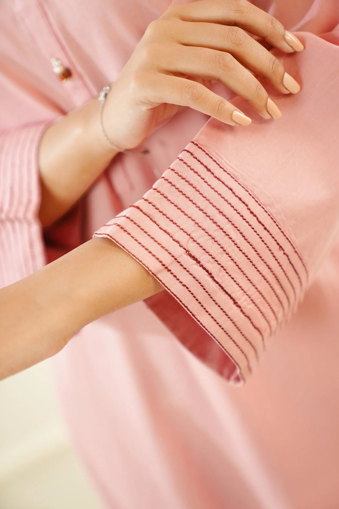 Solid Cotton Stitched 2 Piece (Shirt/Trouser) - Image 5