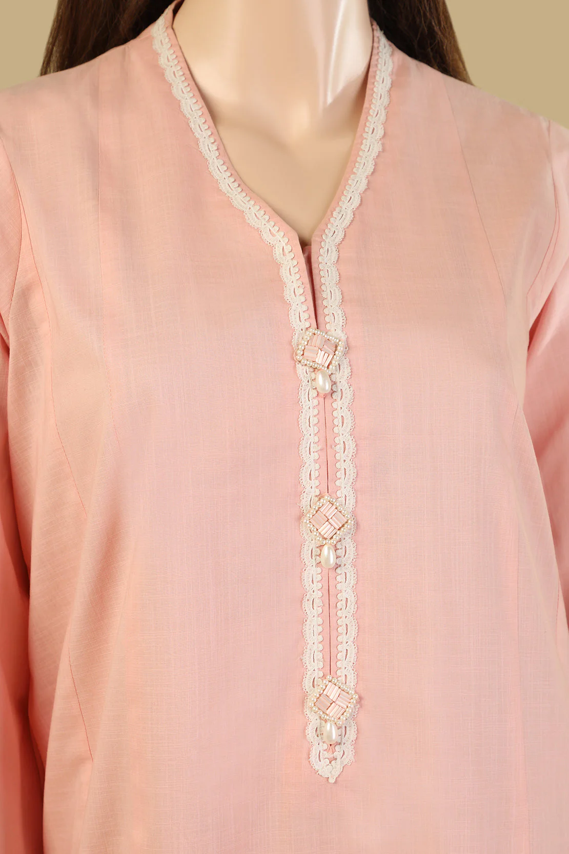 Solid Cross Hatch Stitched 2 Piece (Shirt/Trouser) - Image 3