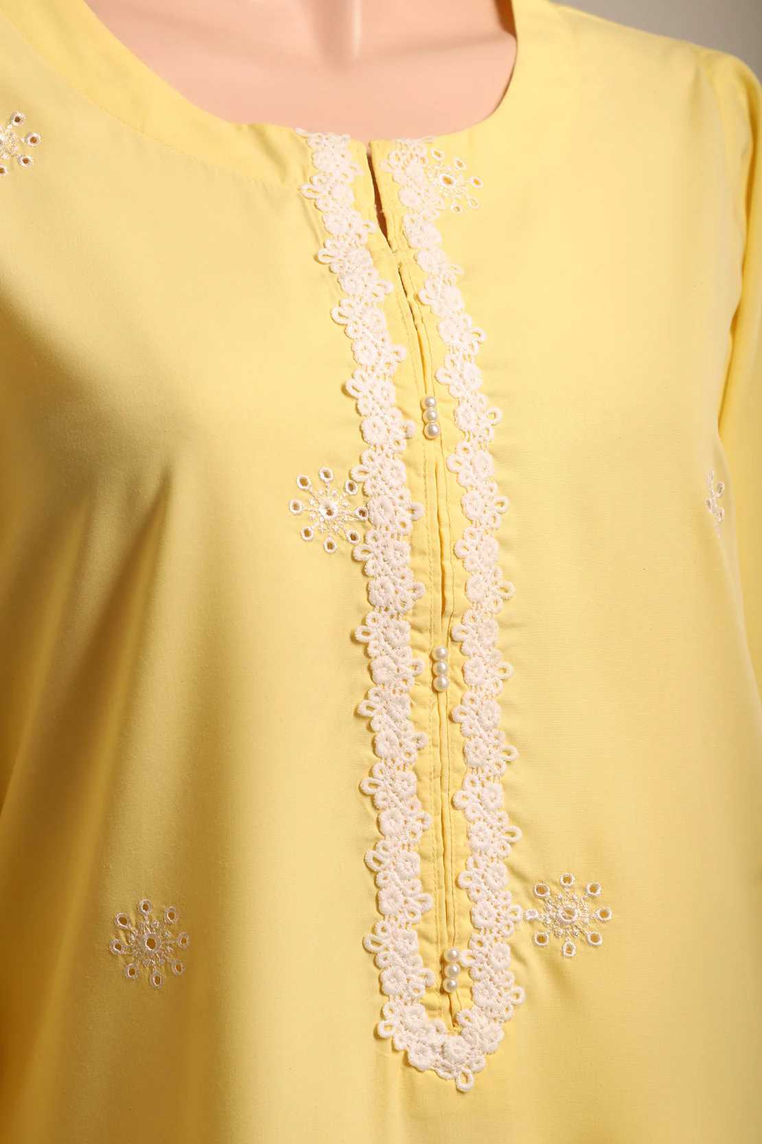 Solid Emb Formal Blended Suit - Image 3