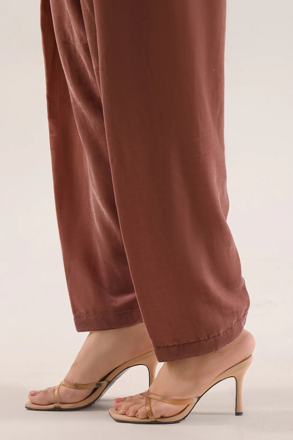 Solid Embroidered Velvet Stitched (Shirt/Trouser) - Image 6