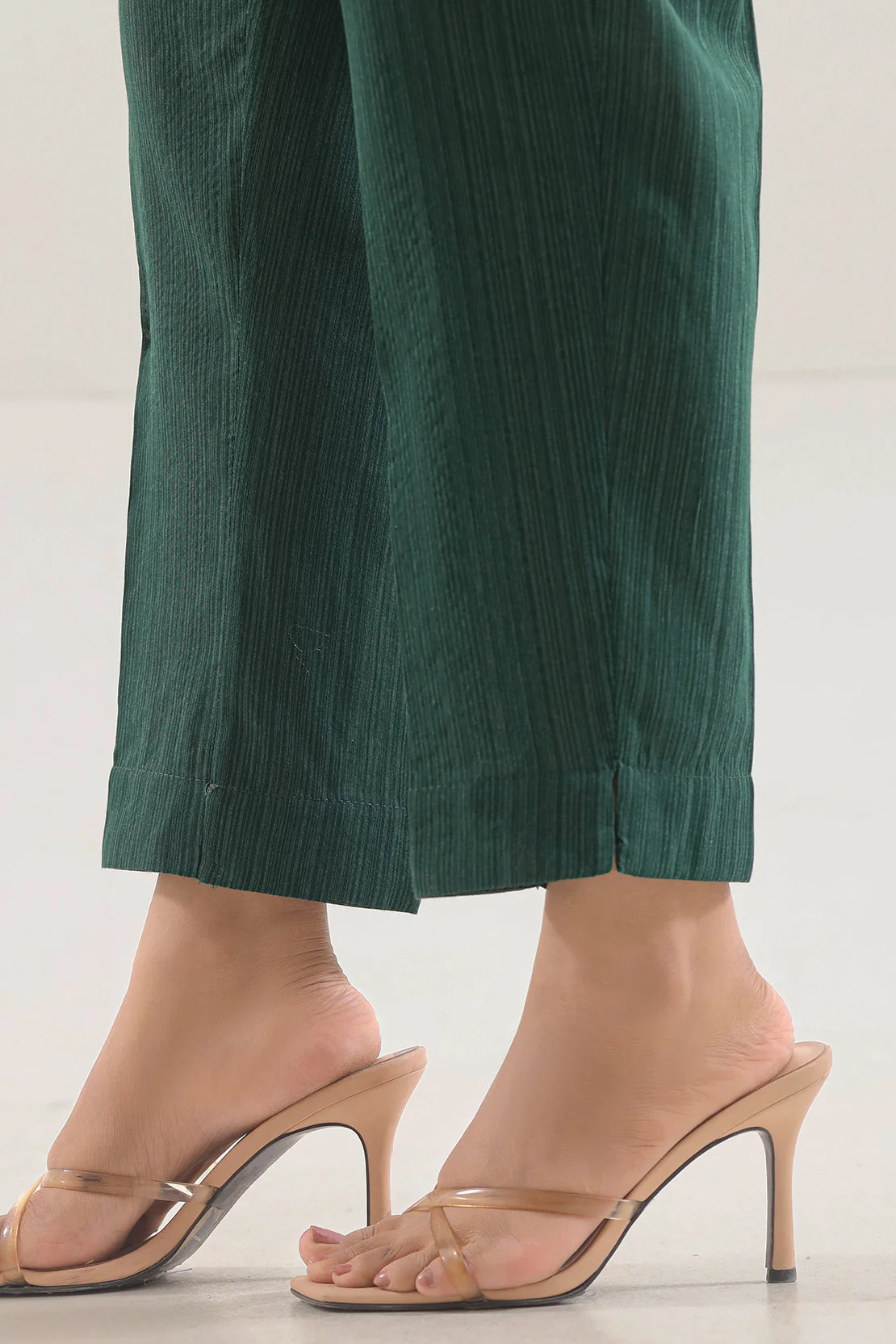 Solid Embroidered Zari Silk Touch Stitched 2 Piece (Shirt/Trouser) - Image 5