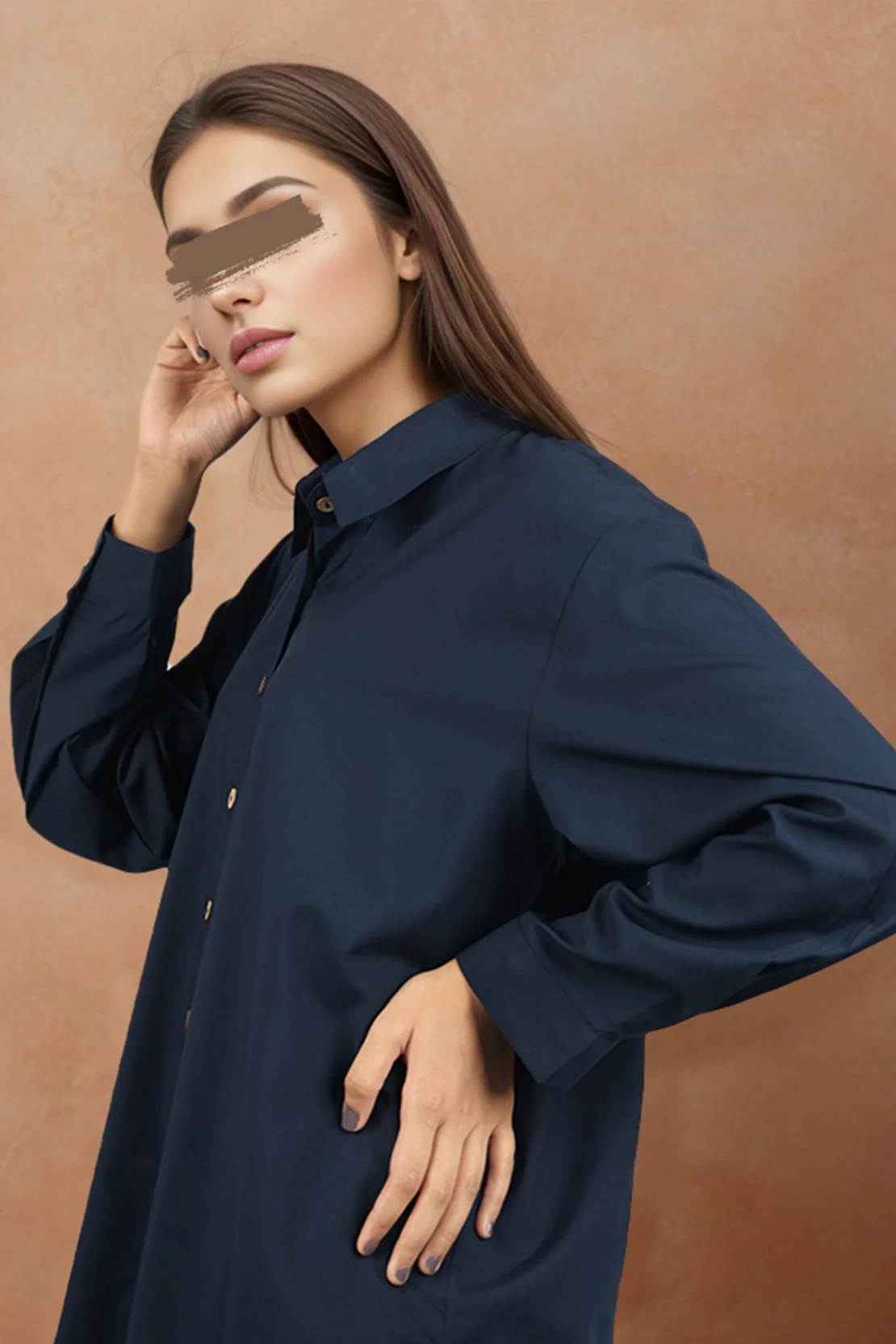 Solid Easy Care Fabric Suit - Image 4