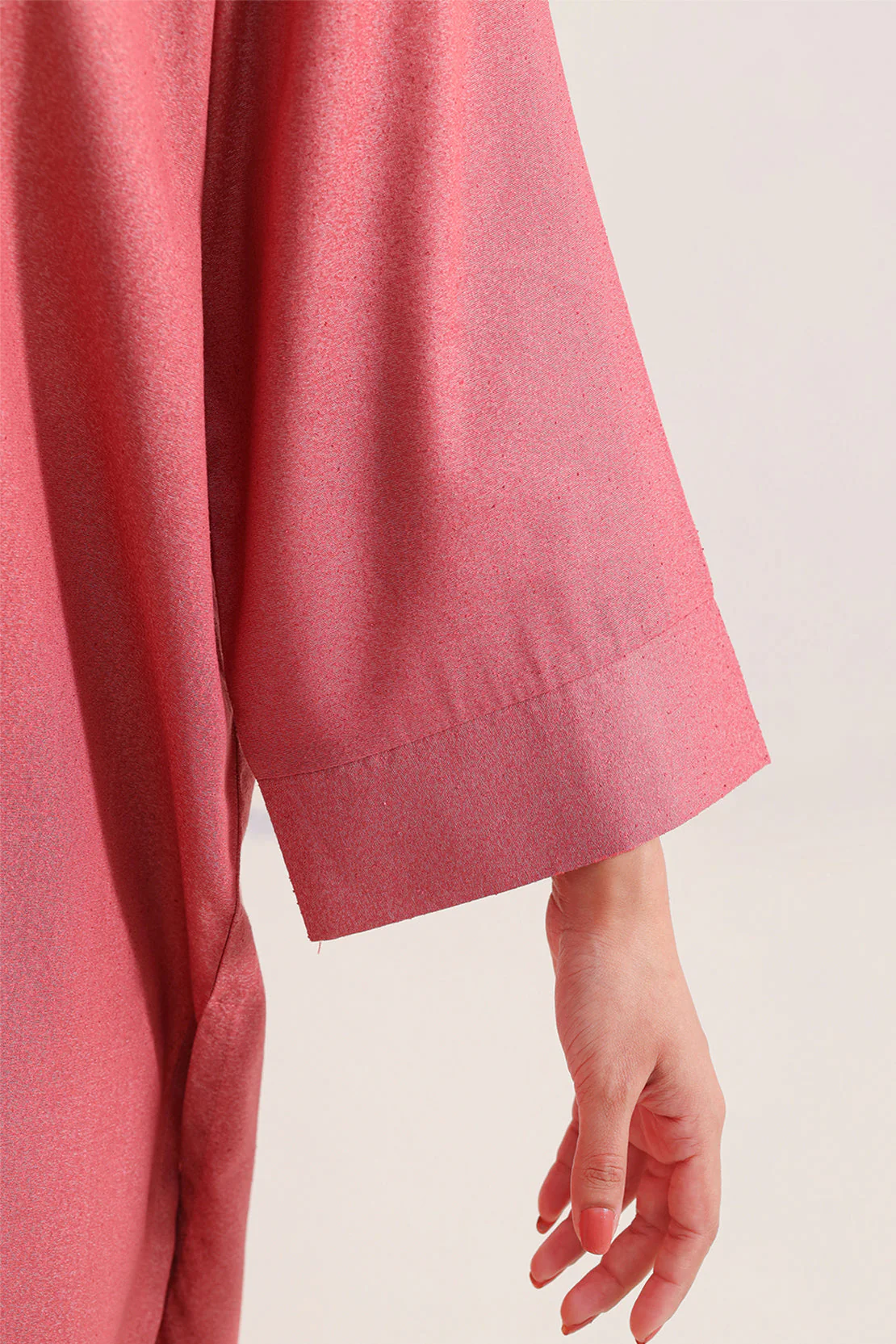 Solid Karandi Stitched Shirt - Image 5