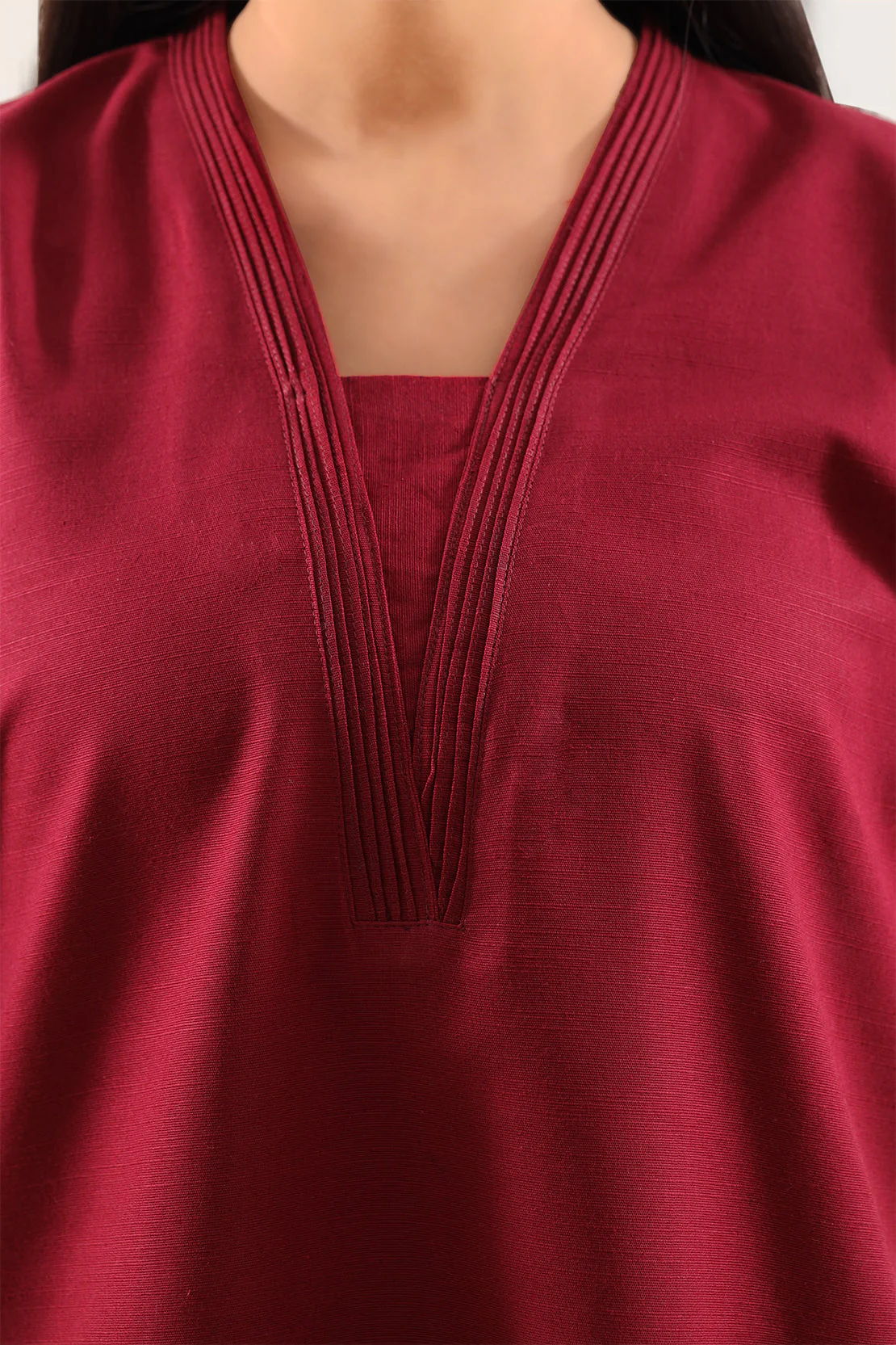 Solid Khaddar Stitched 2 Piece (Shirt/Trouser) - Image 3