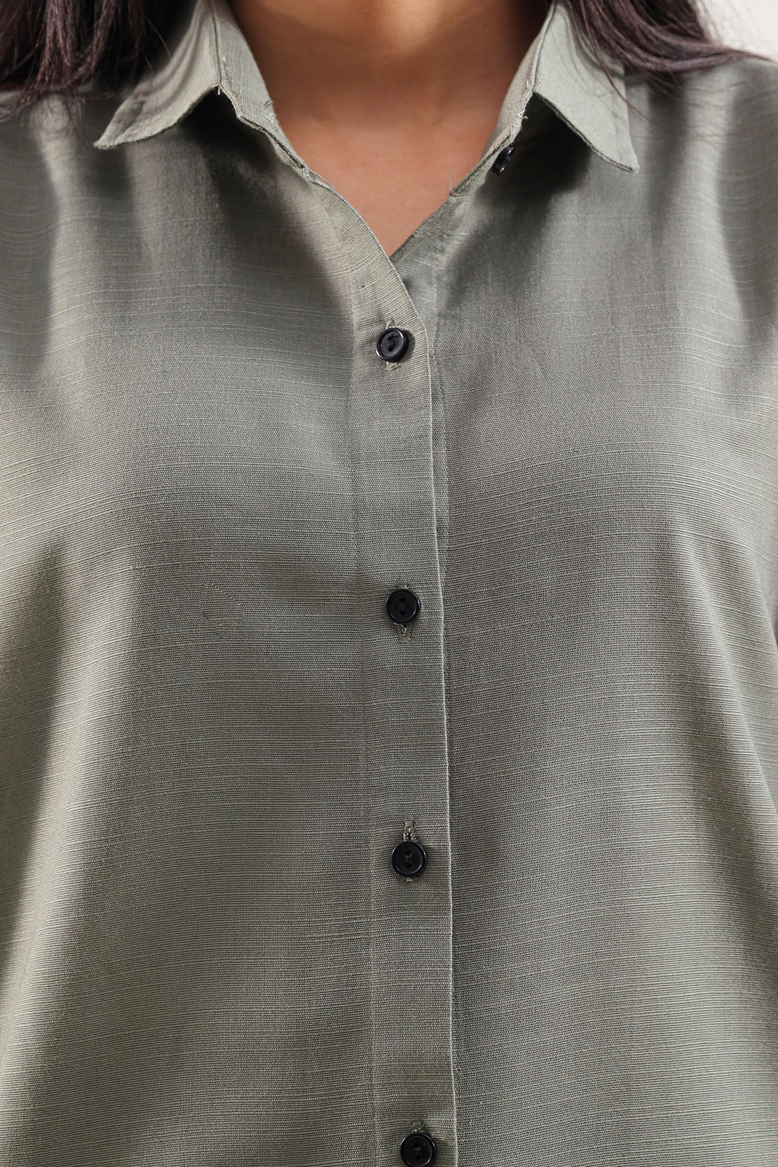 Solid Khaddar Stitched 2 Piece (Shirt/Trouser) - Image 4