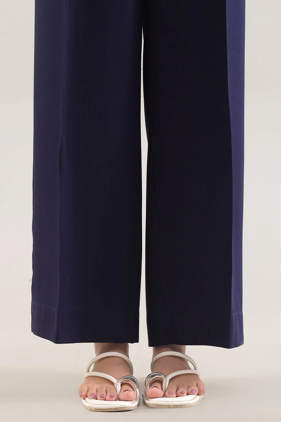 Solid Peach Fabric Stitched 2 Piece (Shirt/Trouser) - Image 5