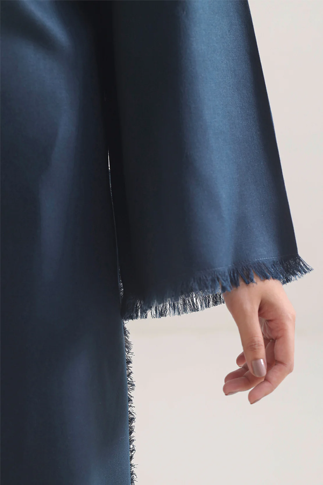 Solid Khaddar Stitched Shirt - Image 4
