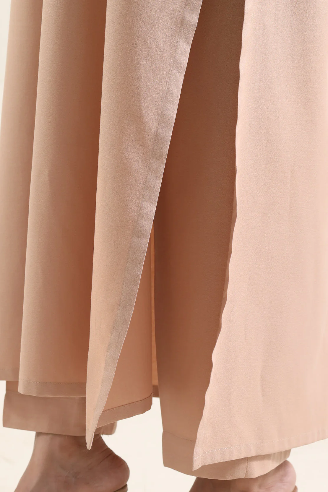 Solid Poly Crepe Stitched 2 Piece (Shirt/Trouser) - Image 5