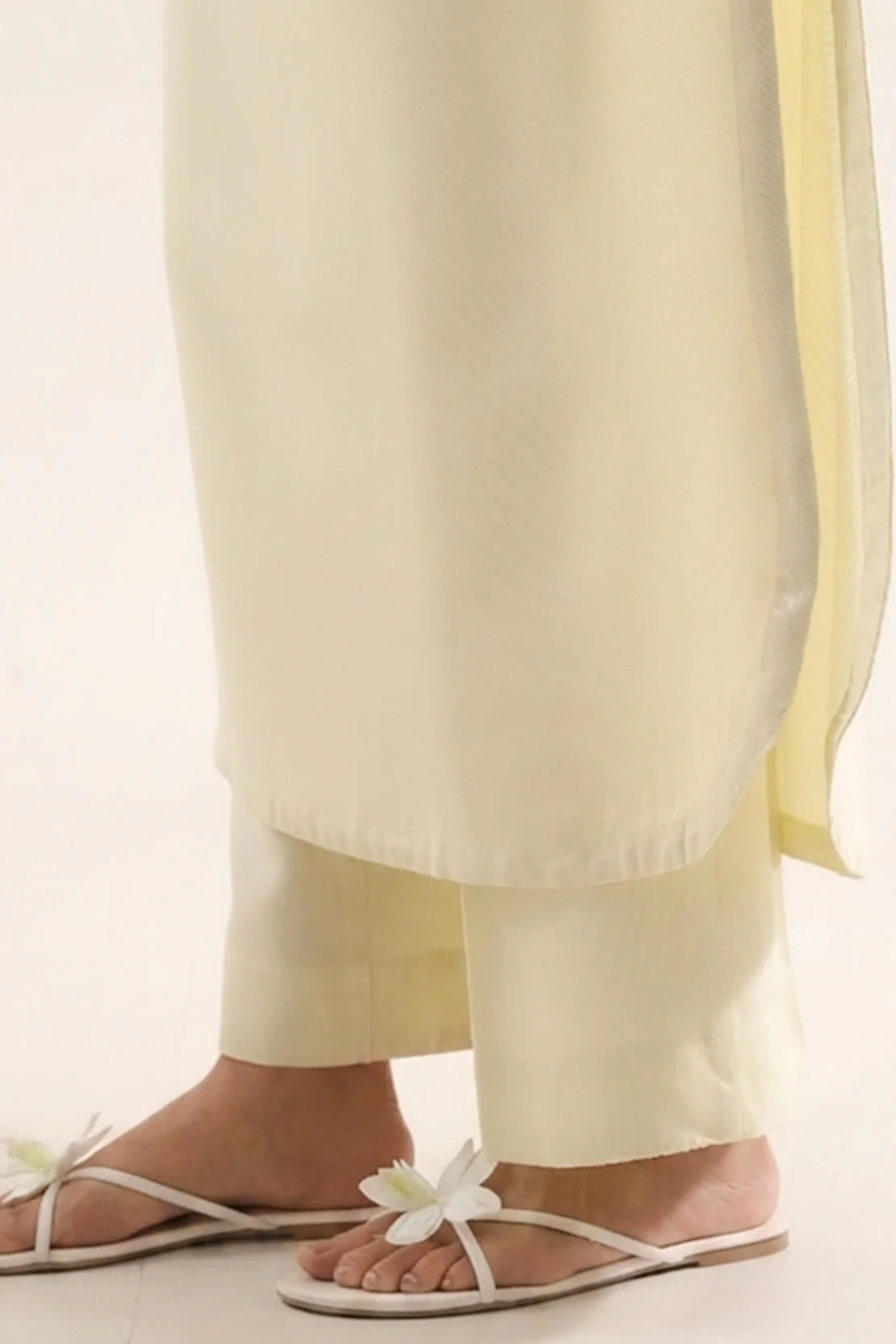 Solid Poly Crepe Stitched 2 Piece (Shirt/Trouser) - Image 7