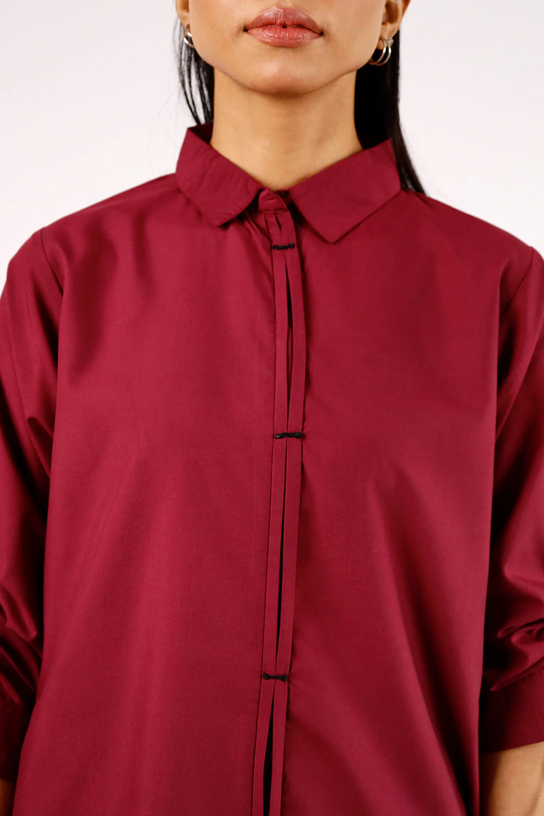 Solid Polyester Stitched 2 Piece (Shirt/Trouser) - Image 3