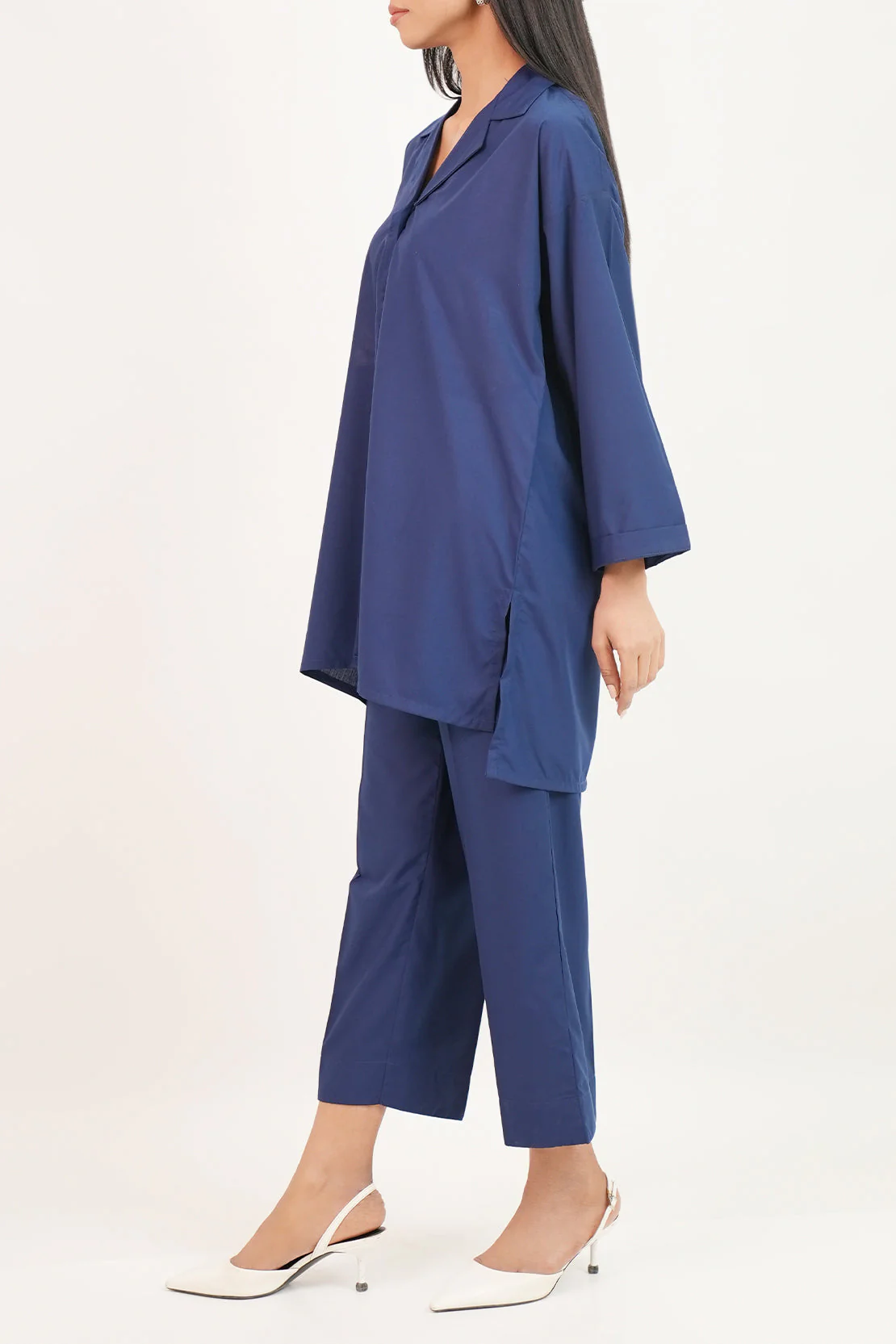 Solid Polyester Stitched 2 Piece (Shirt/Trouser) - Image 5