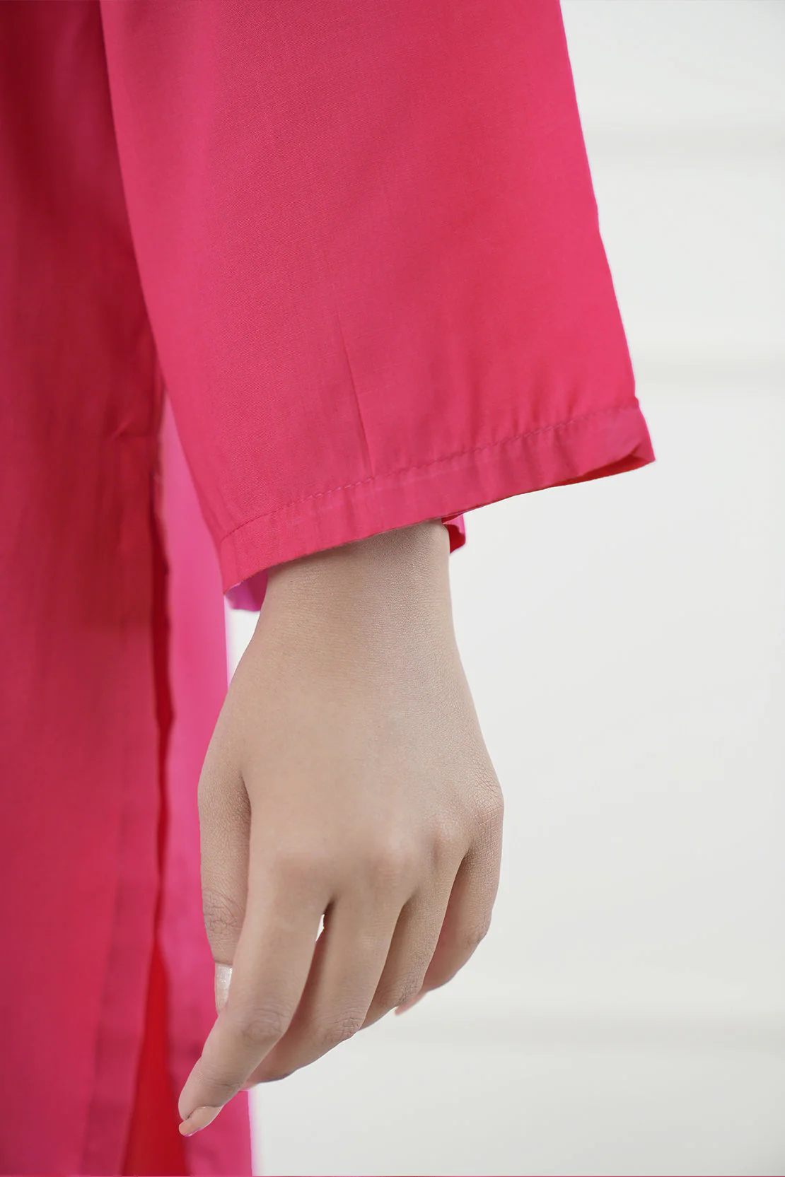 Solid Polyester Stitched 2 Piece (Shirt/Trouser) - Image 6