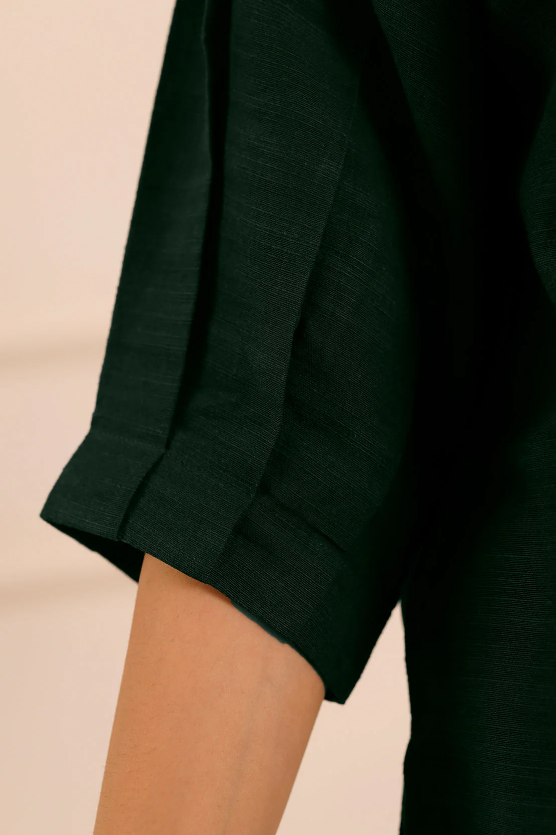 Solid Slub Viscose Stitched 2 Piece (Shirt/Trouser) - Image 8
