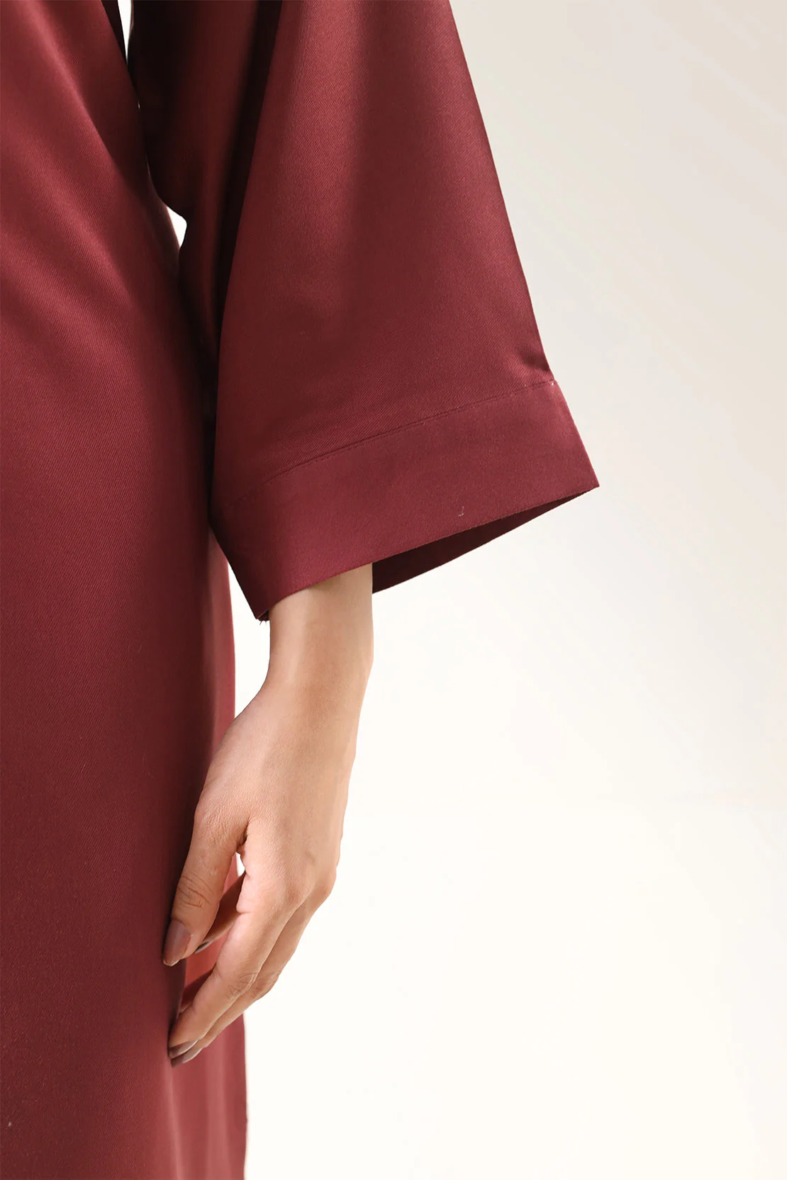 Solid Smooth Flow Stitched 2 Piece (Shirt/Trouser) - Image 6