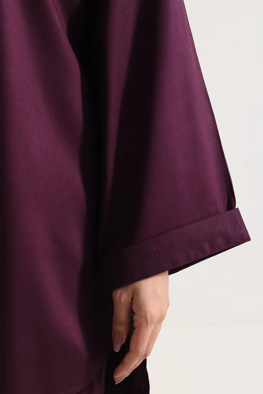 Solid Smooth Flow Stitched 2 Piece (Shirt/Trouser) - Image 4