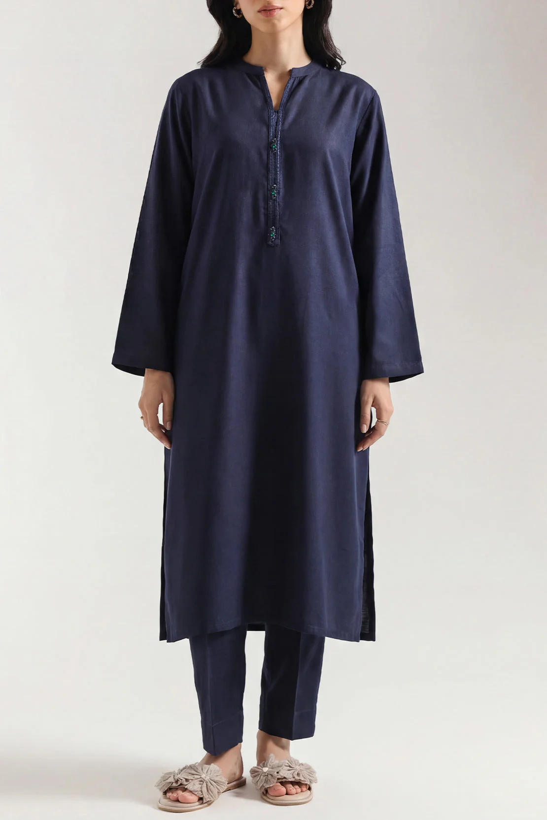 Solid Soft Touch Fabric (2PC Or Shirt)