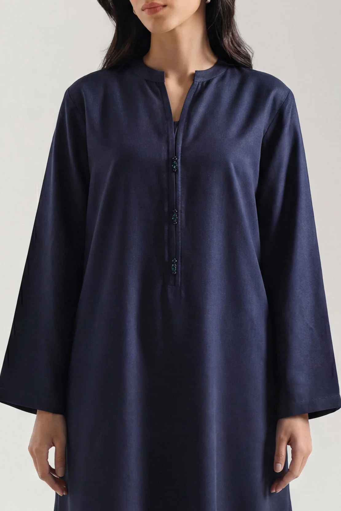 Solid Soft Touch Fabric (2PC Or Shirt) - Image 4