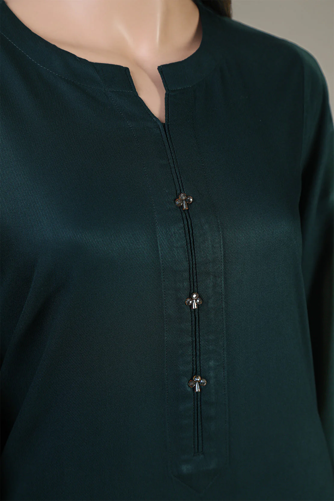 Solid Smooth Flow Stitched 2 Piece (Shirt/Trouser) - Image 3
