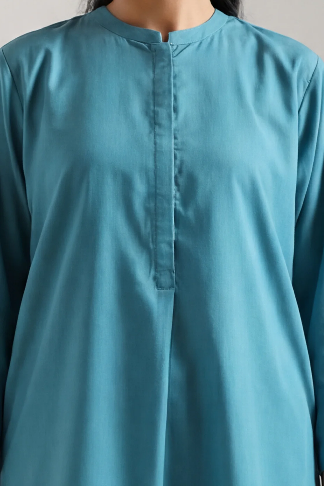 Solid Wash N Wear Stitched 2 Piece (Shirt/Trouser) - Image 3