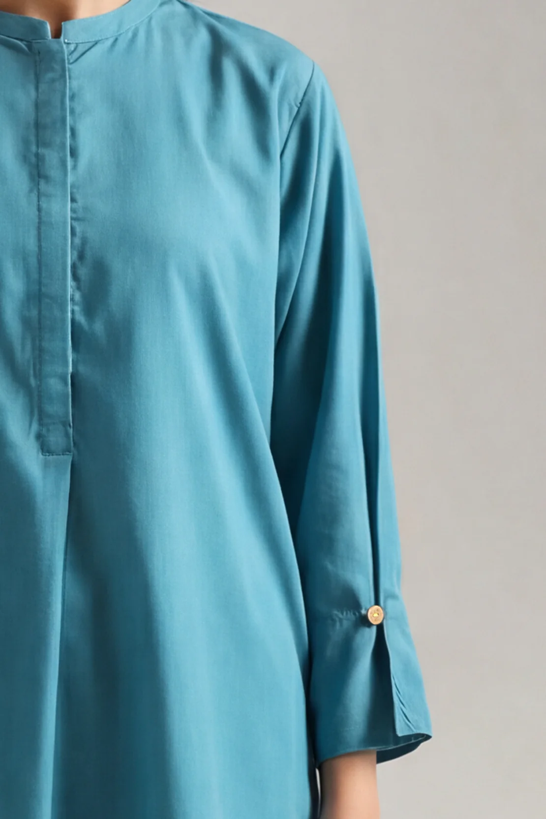Solid Wash N Wear Stitched 2 Piece (Shirt/Trouser) - Image 4