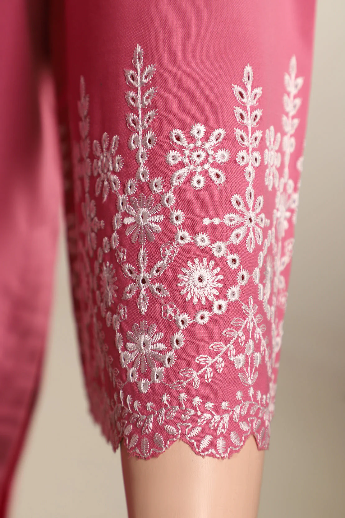 Solid Embroidered Wash n Wear Stitched 2 Piece (Shirt/Trouser) - Image 4