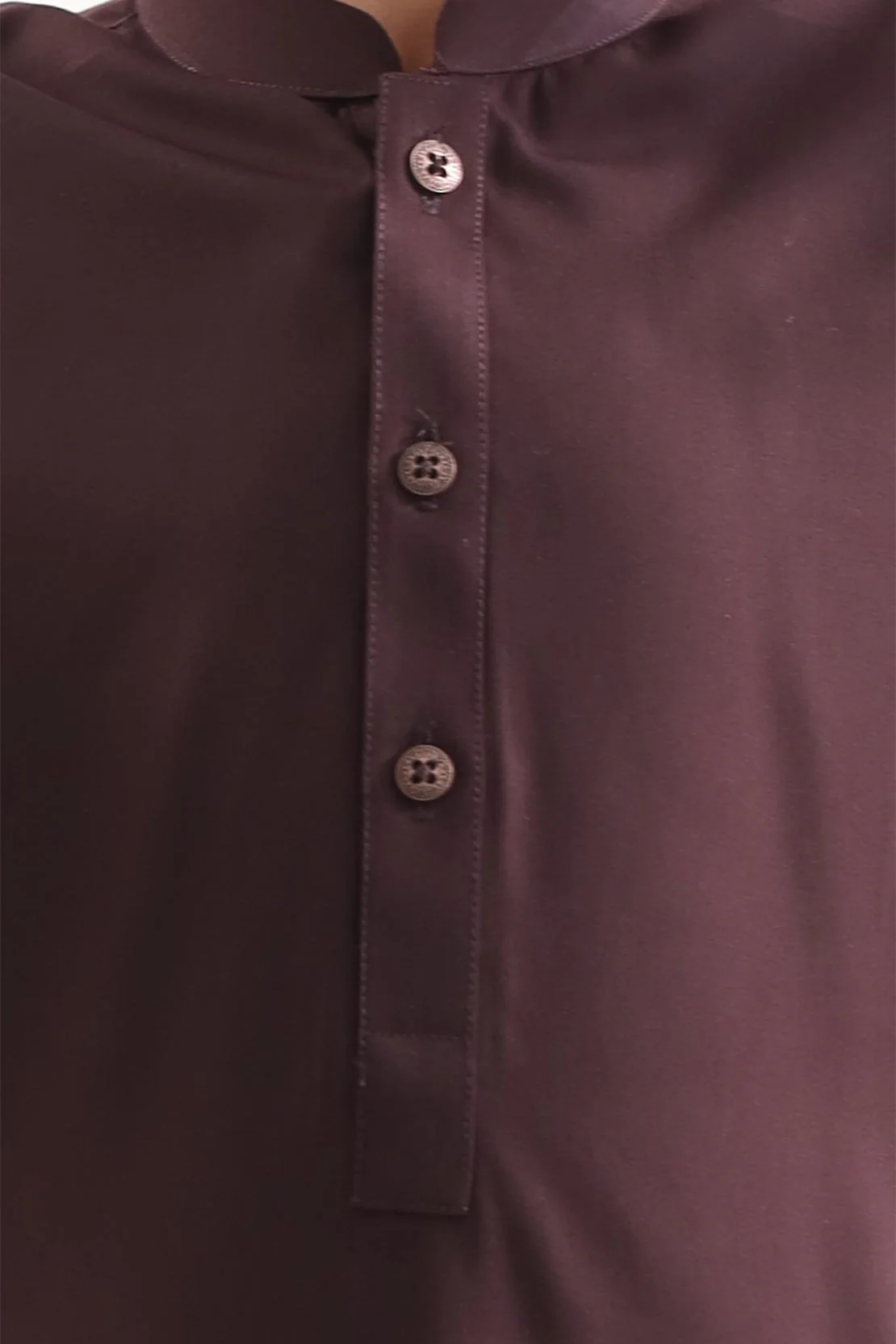 Solid Wash N Wear Stitched 2 Piece (Shirt/Trouser)  For Boys - Image 4