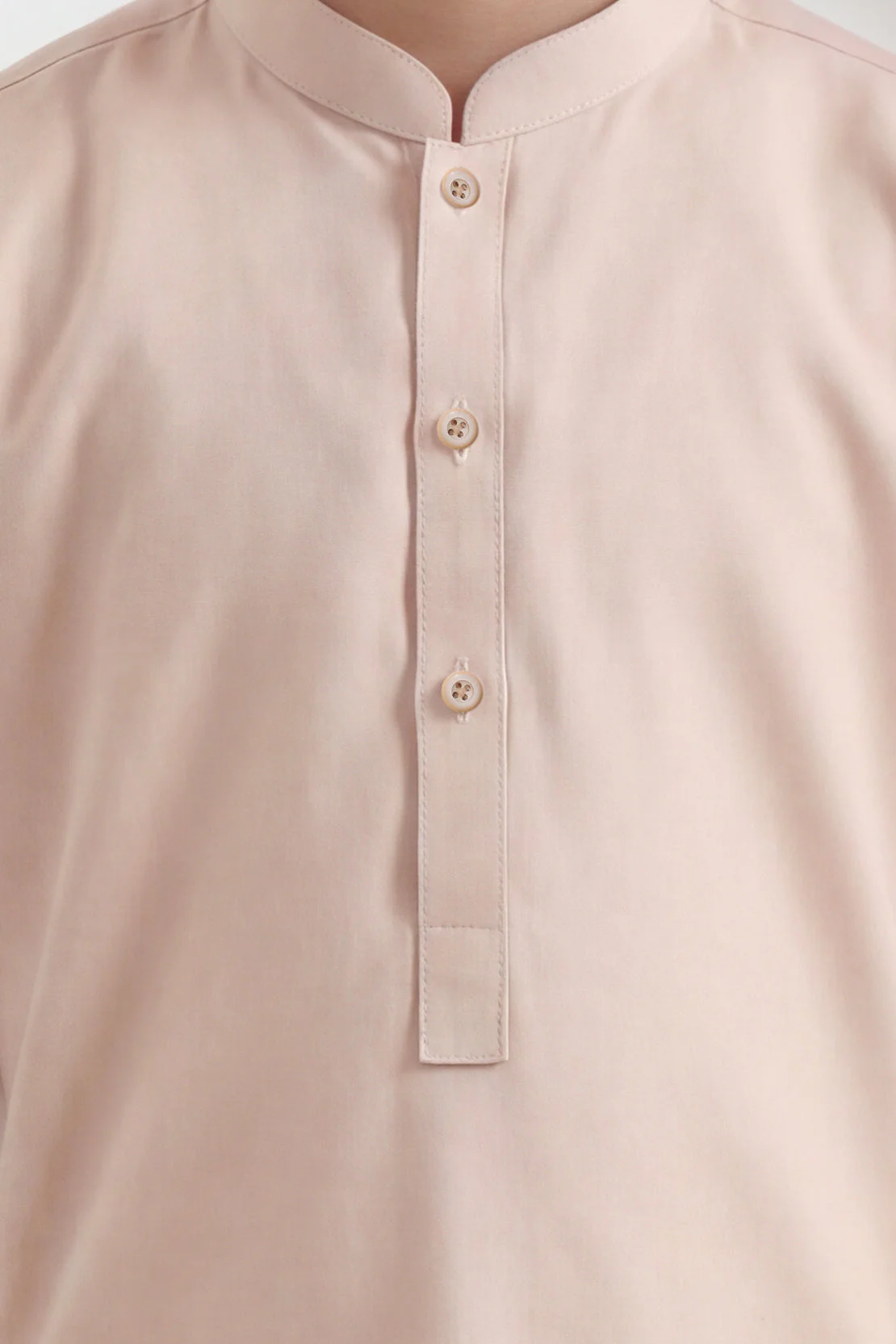 Solid Wash N Wear Stitched 2 Piece (Shirt/Trouser) For Boys - Image 5