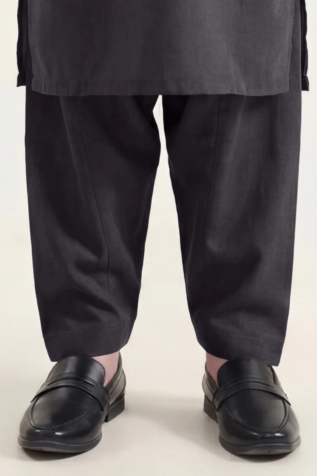 Solid Wash N Wear Stitched 2 Piece (Shirt/Trouser)  For Boys - Image 5