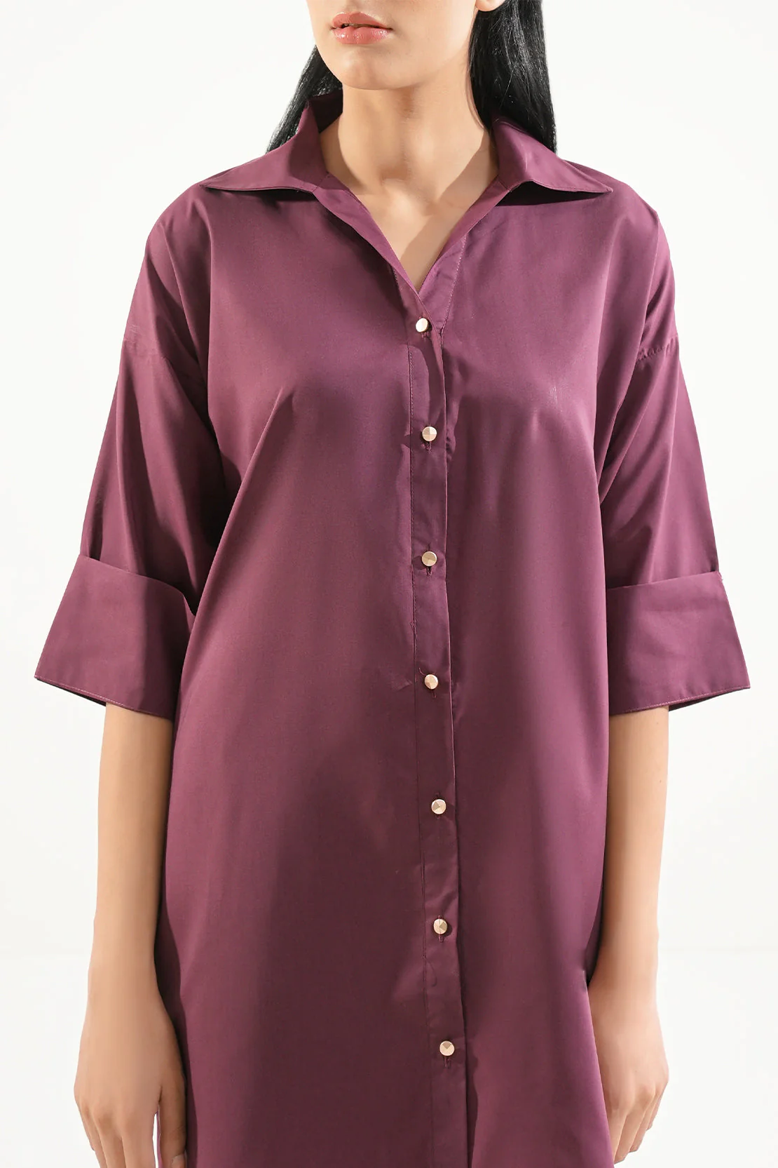 Solid Wash N Wear Stitched 2 Piece (Shirt/Trouser) - Image 4
