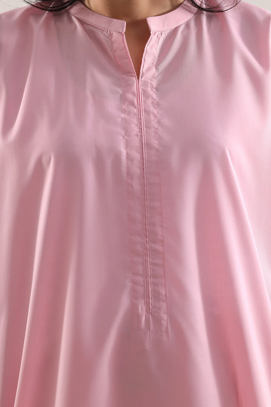 Solid Wash n Wear Stitched 2 Piece (Shirt/Trouser) - Image 4
