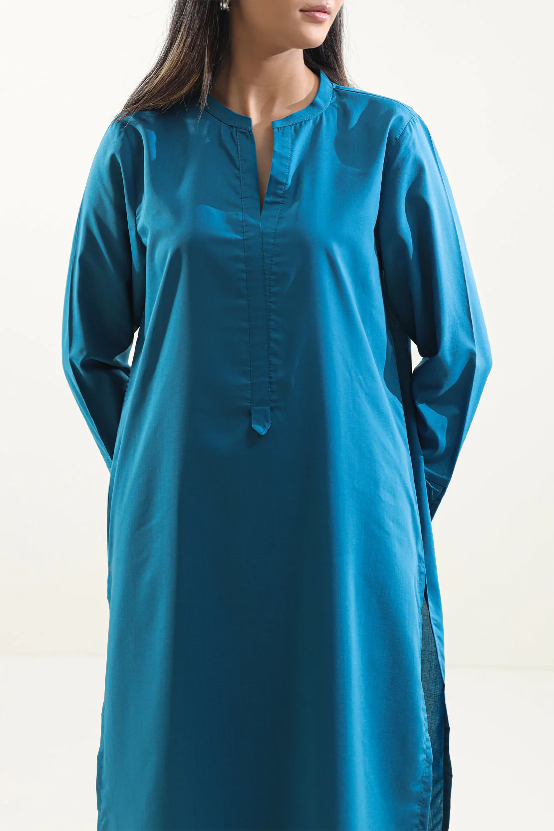 Solid Wash N Wear Stitched 2 Piece (Shirt/Trouser) - Image 2