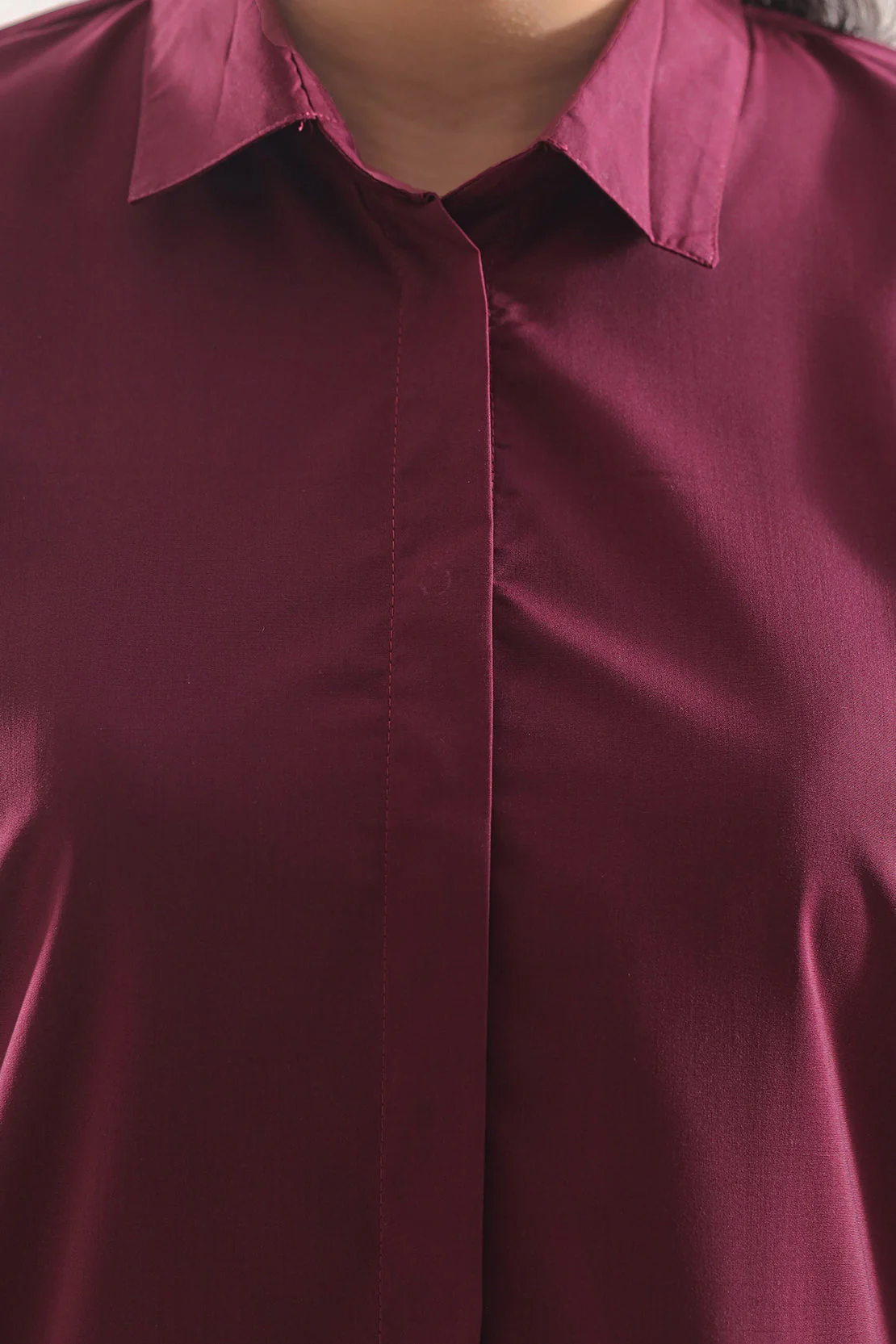 Solid Wash n Wear Stitched 2 Piece (Shirt/Trouser) - Image 3