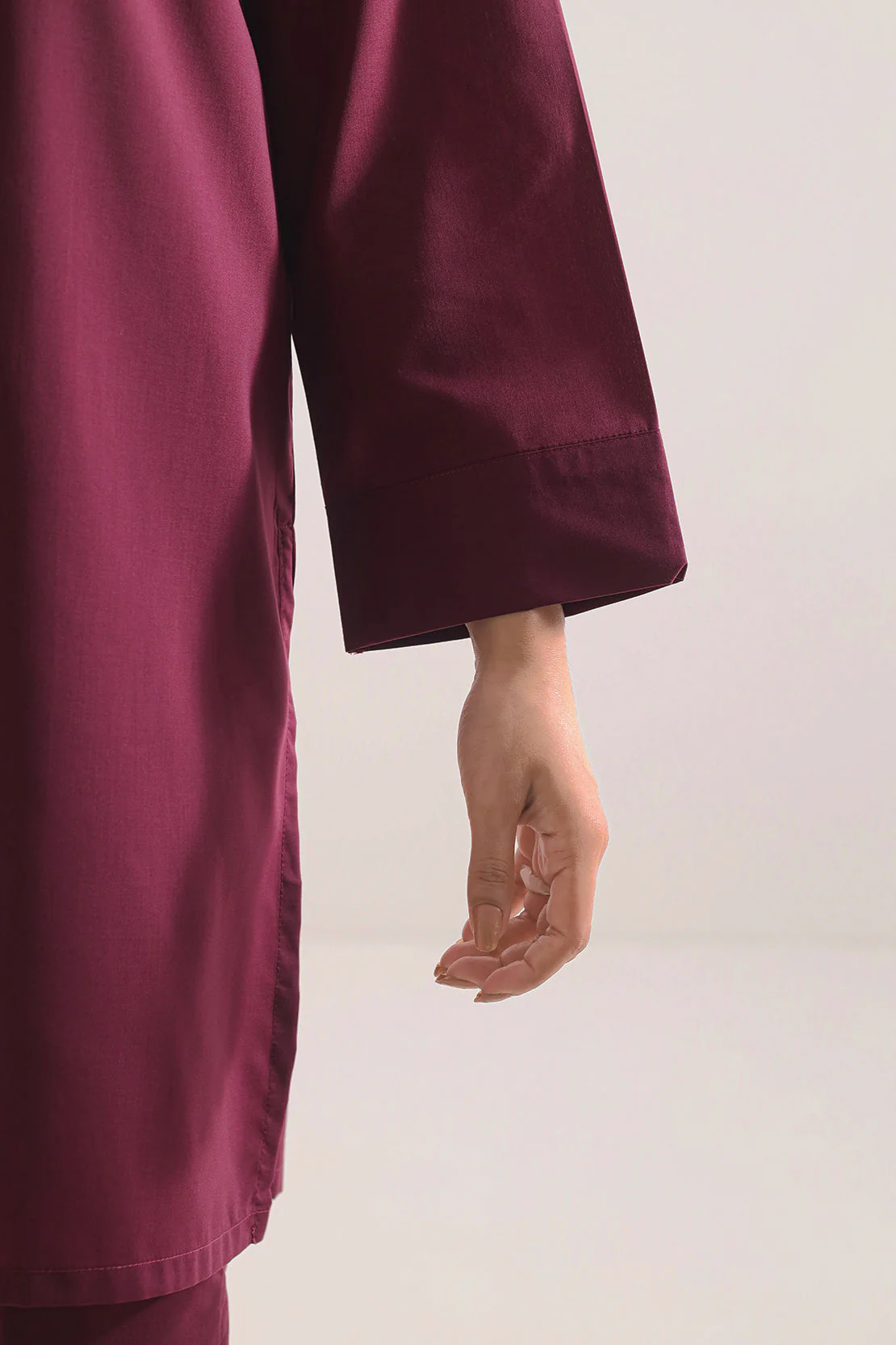 Solid Wash n Wear Stitched 2 Piece (Shirt/Trouser) - Image 4