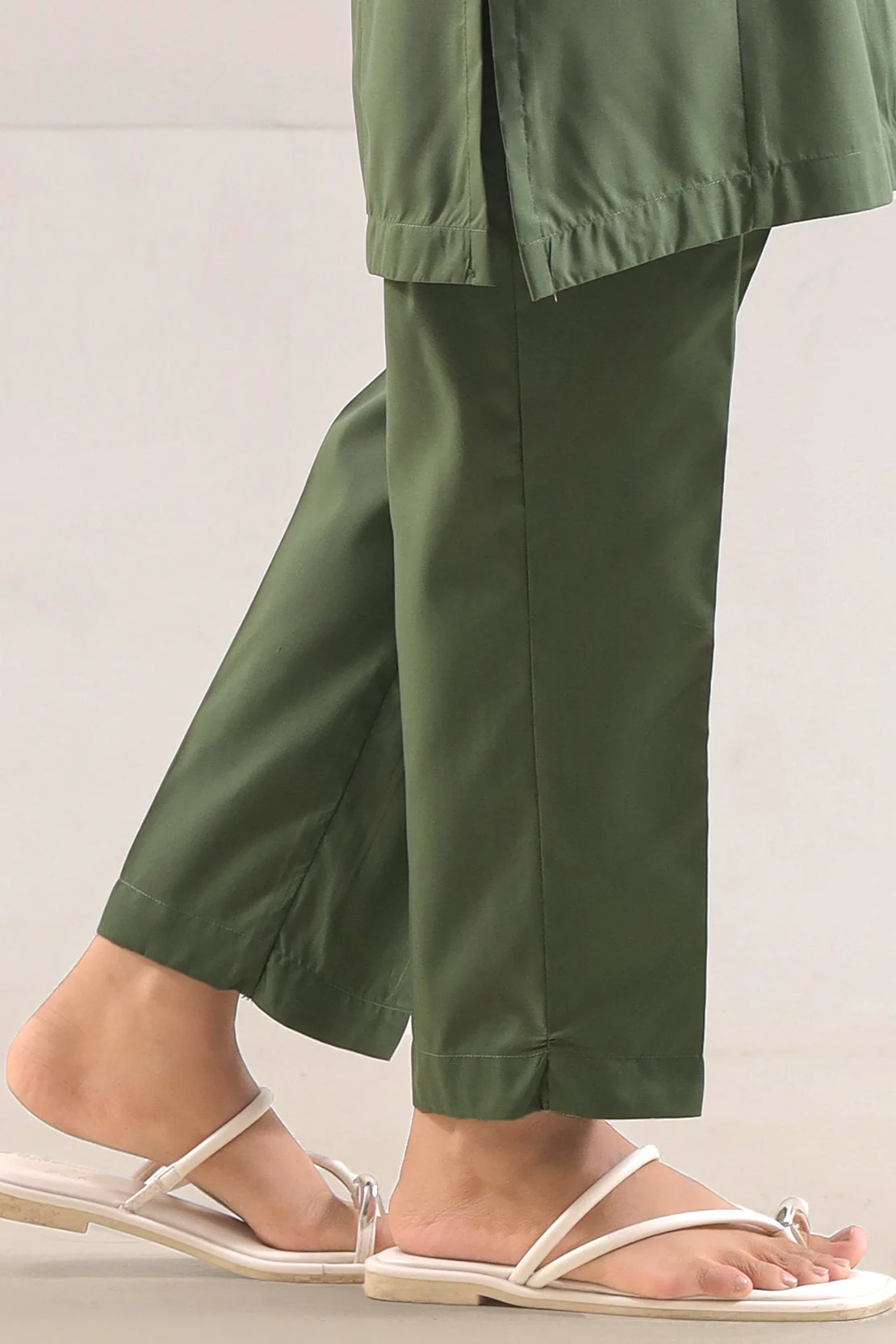 Solid Wash n Wear Stitched 2 Piece (Shirt/Trouser) - Image 7