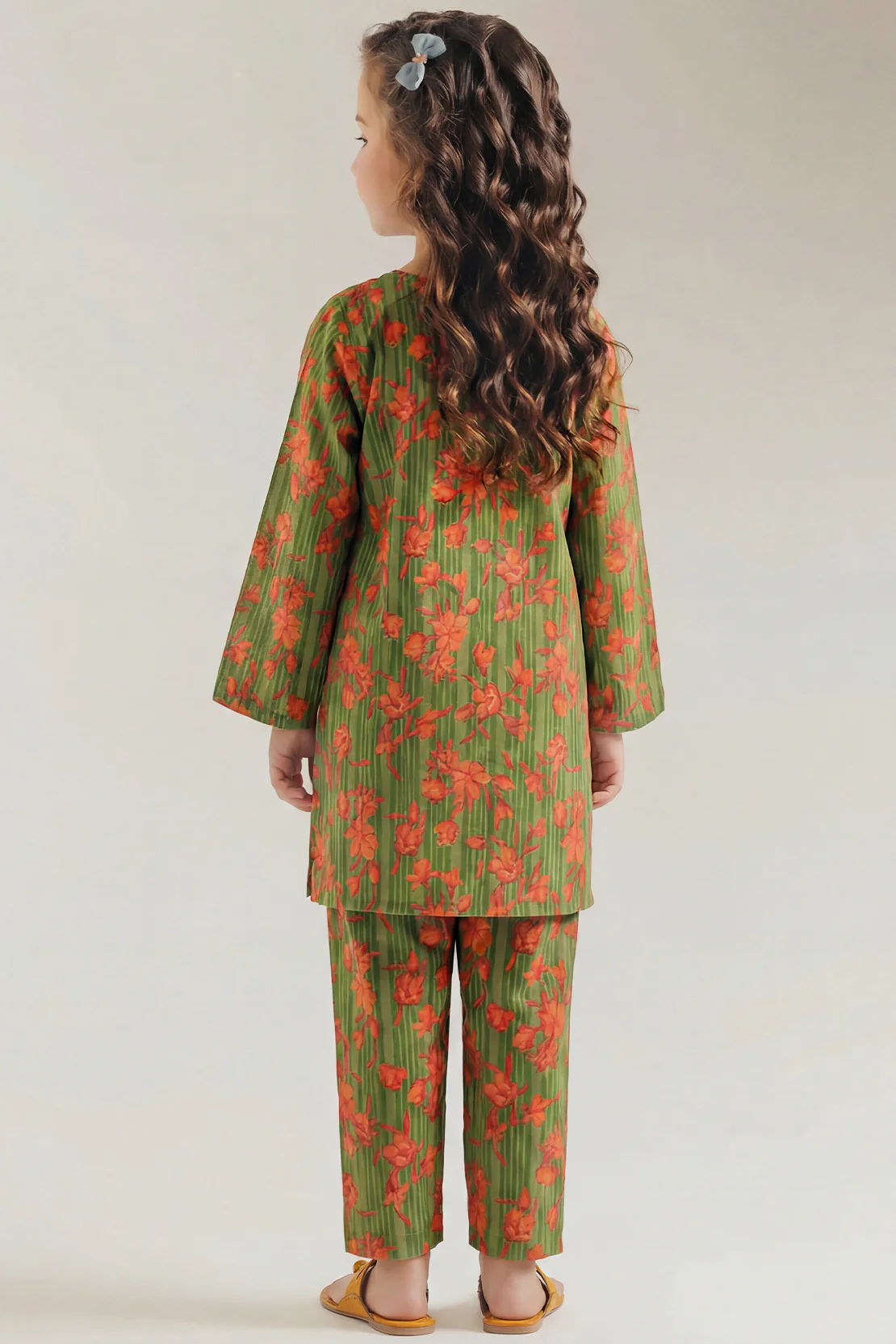 Stitched Cambric Shirt For Kids - Image 3