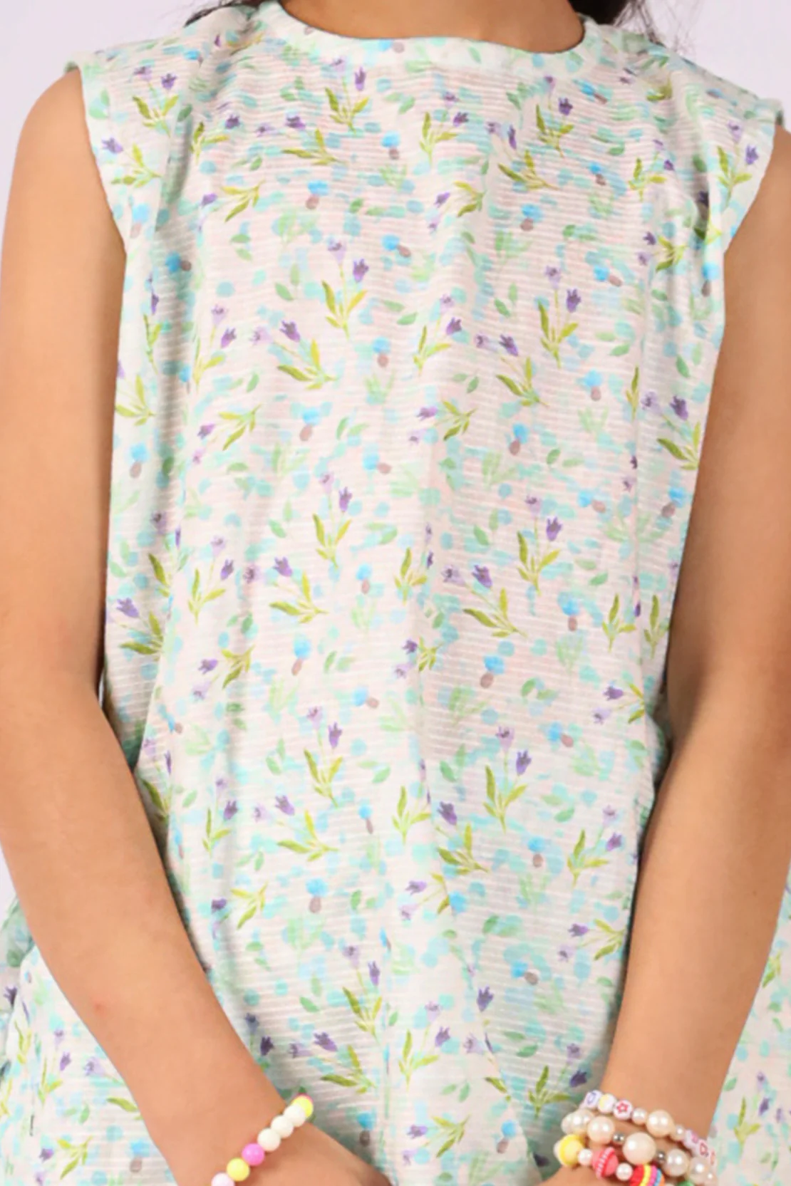 Stitched Cotton Dobby Shirt/trouser For Kids - Image 3