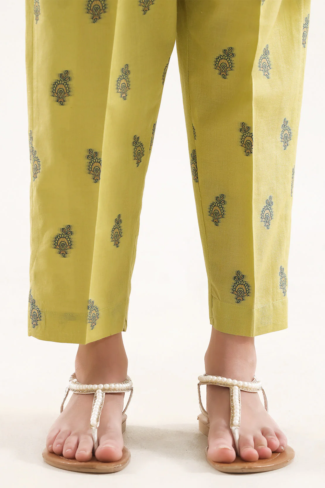 Stitched Cotton Jacquard 2 Piece (Shirt/trouser) For Kids - Image 6