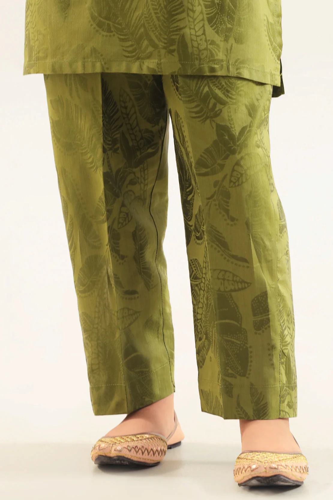 Stitched Cotton Jacquard 2 Piece (Shirt/trouser) For Kids - Image 6